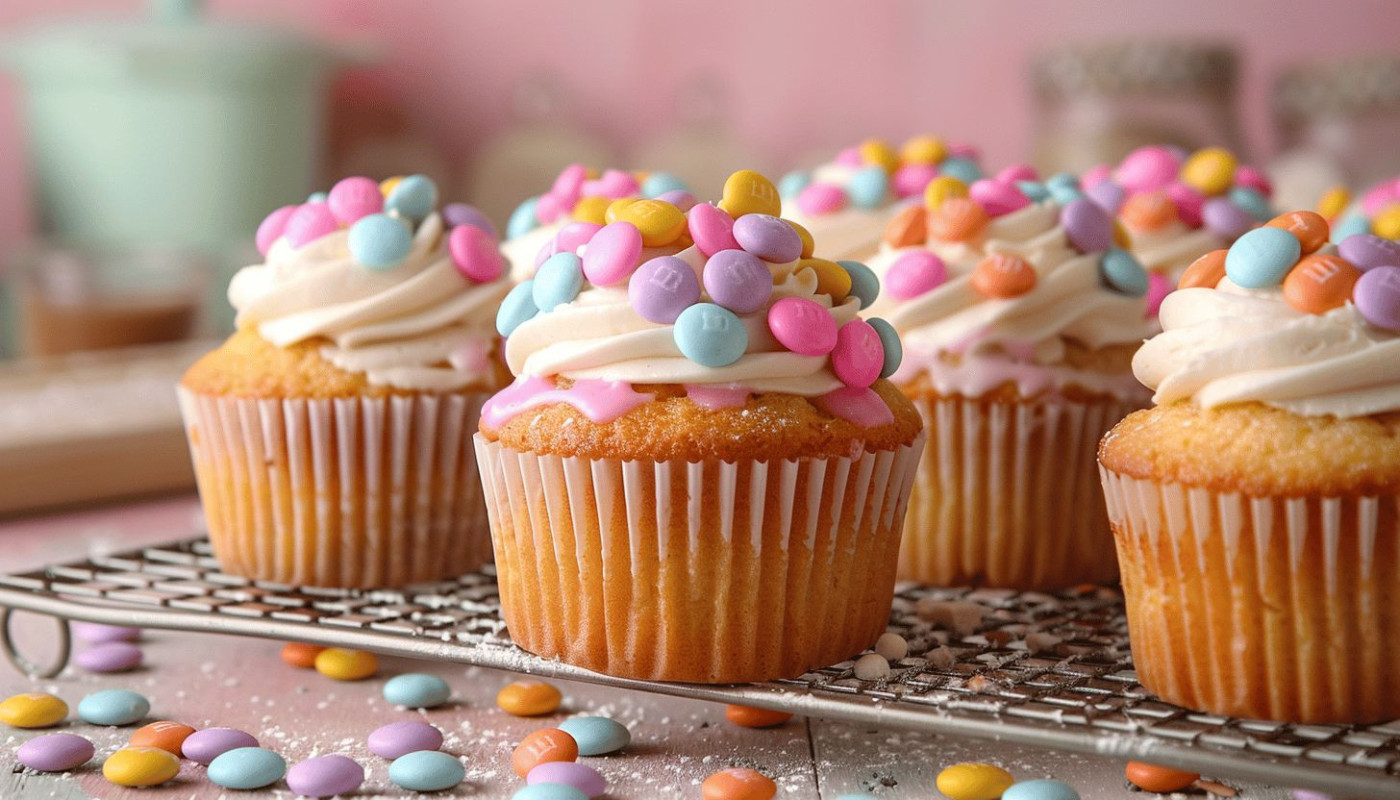 Délices sucrés : comment faire un cupcake aux smarties ?