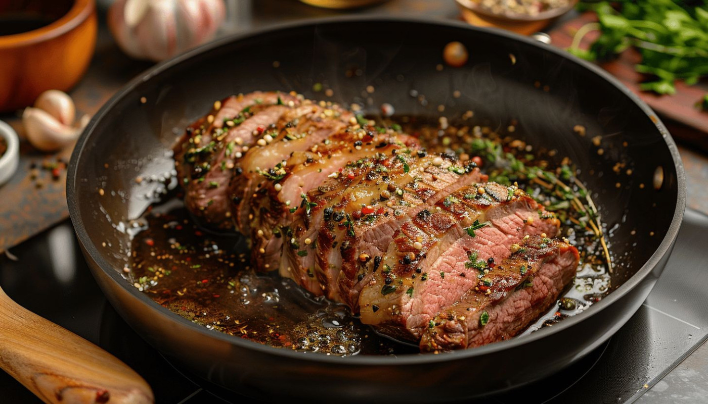 Maîtriser la recette de la tende de tranche de boeuf à la poêle